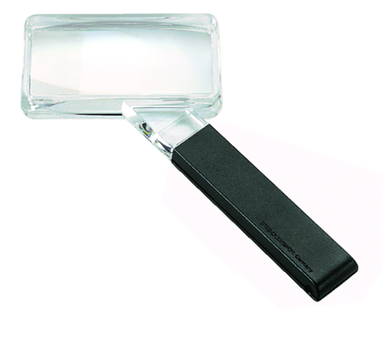 Hand-held Biconvex Magnifier with Large Field - 2.5x