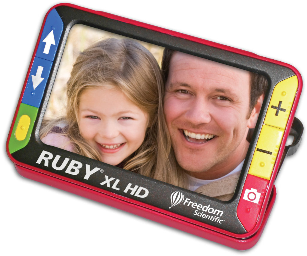 Ruby XL HD electronic magnifiers